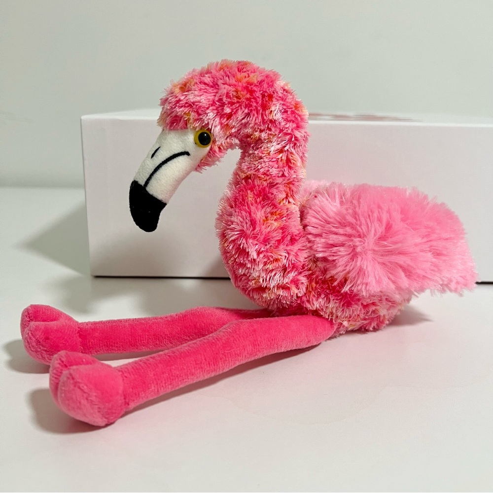 Plush Pink Flamingo Toy
